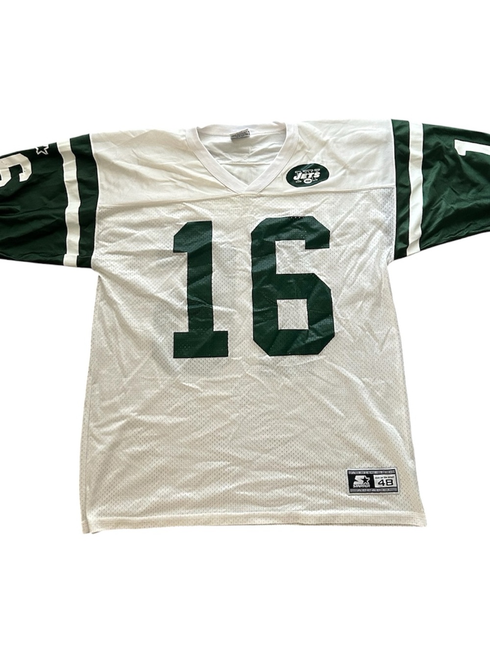 New York Jets White & Green #16 Football Jersey